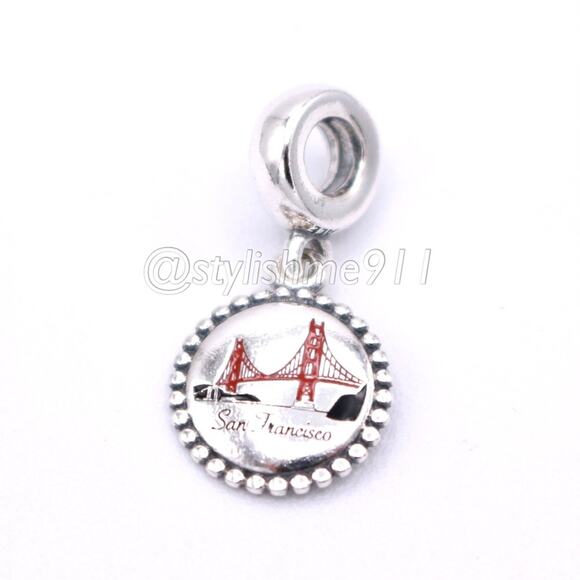 Authentic Pandora San Francisco Dangle Charm - USB791169-G042 - Picture 8 of 12